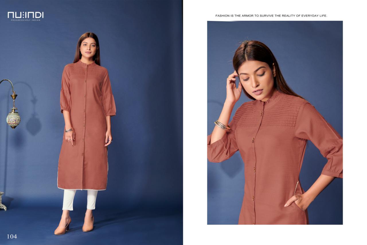 nitara colors cotton desent look kurti catalog