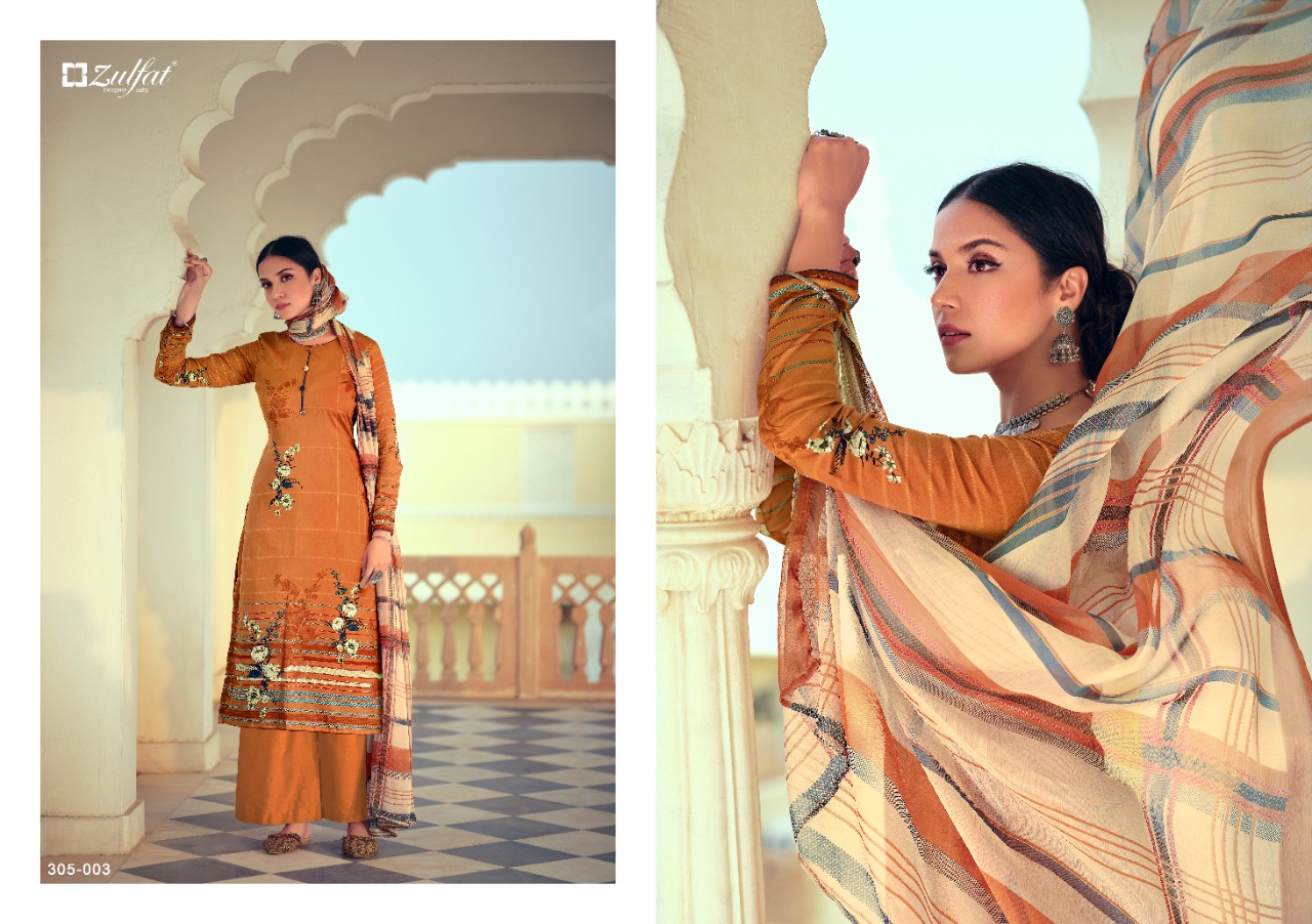 zulfat designer suits minaaz jam cotton attrective digital print salwar suit catalog