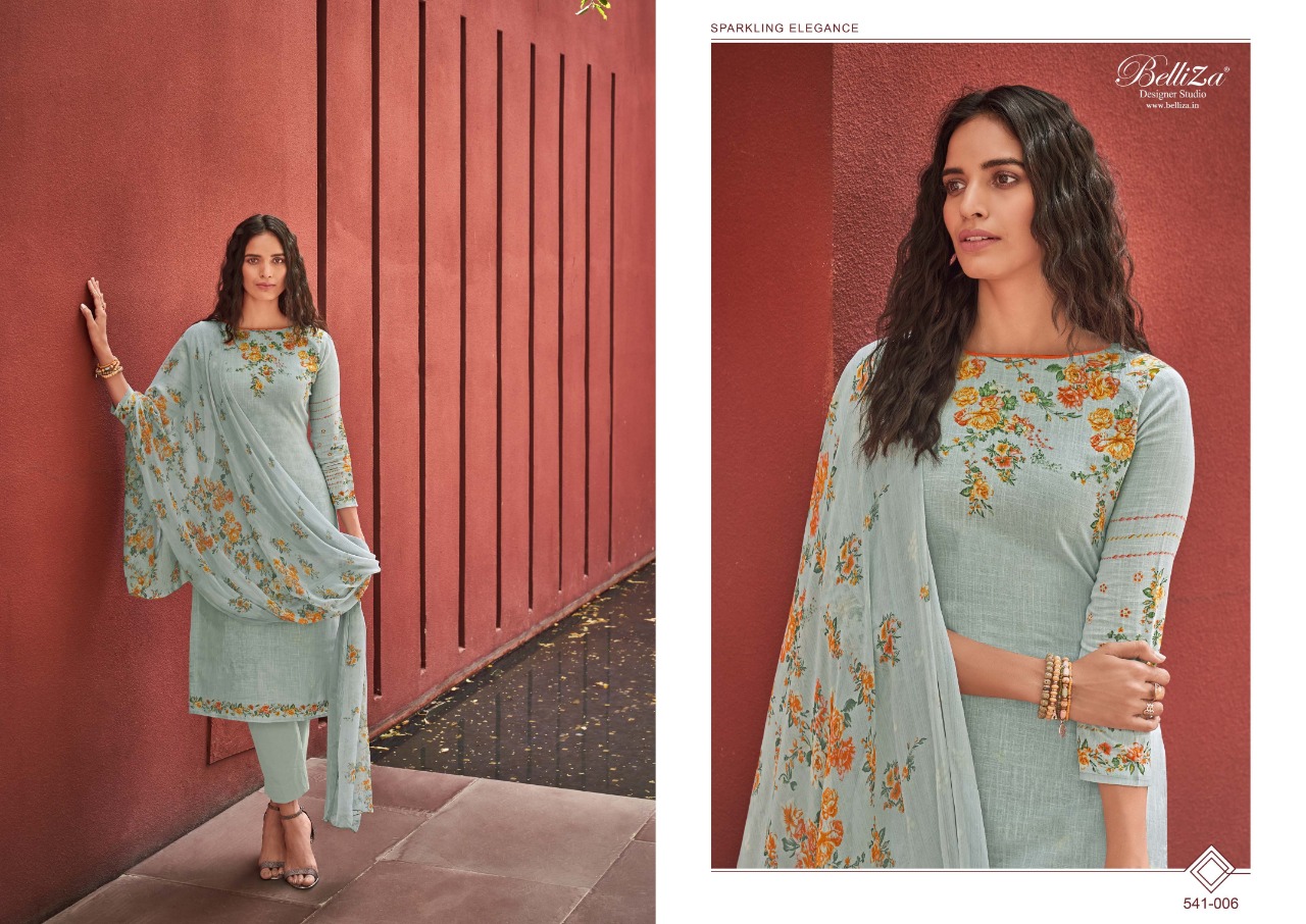 belliza designer studio nakshatra cotton attrective print and colour salwar suit catalog