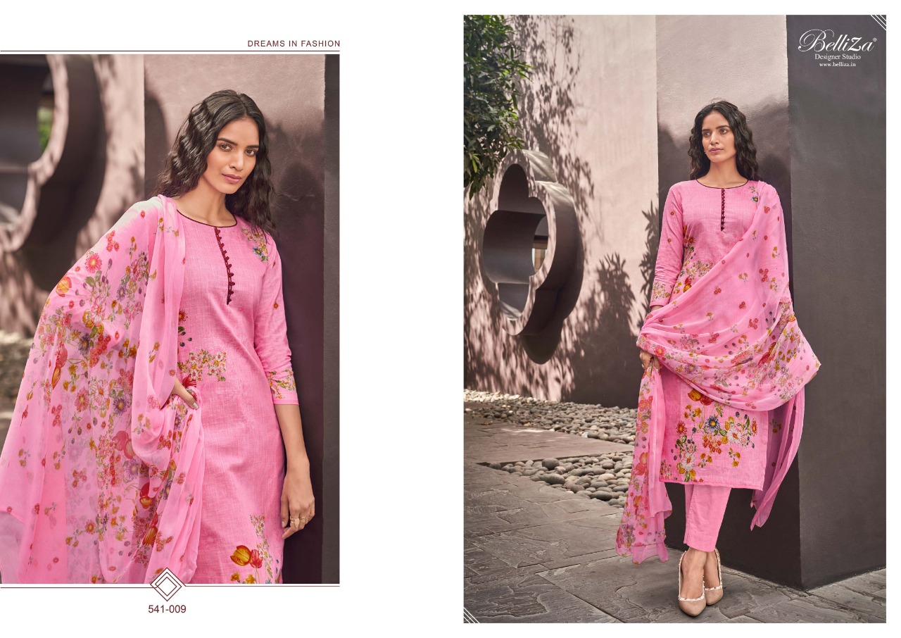 belliza designer studio nakshatra cotton attrective print and colour salwar suit catalog