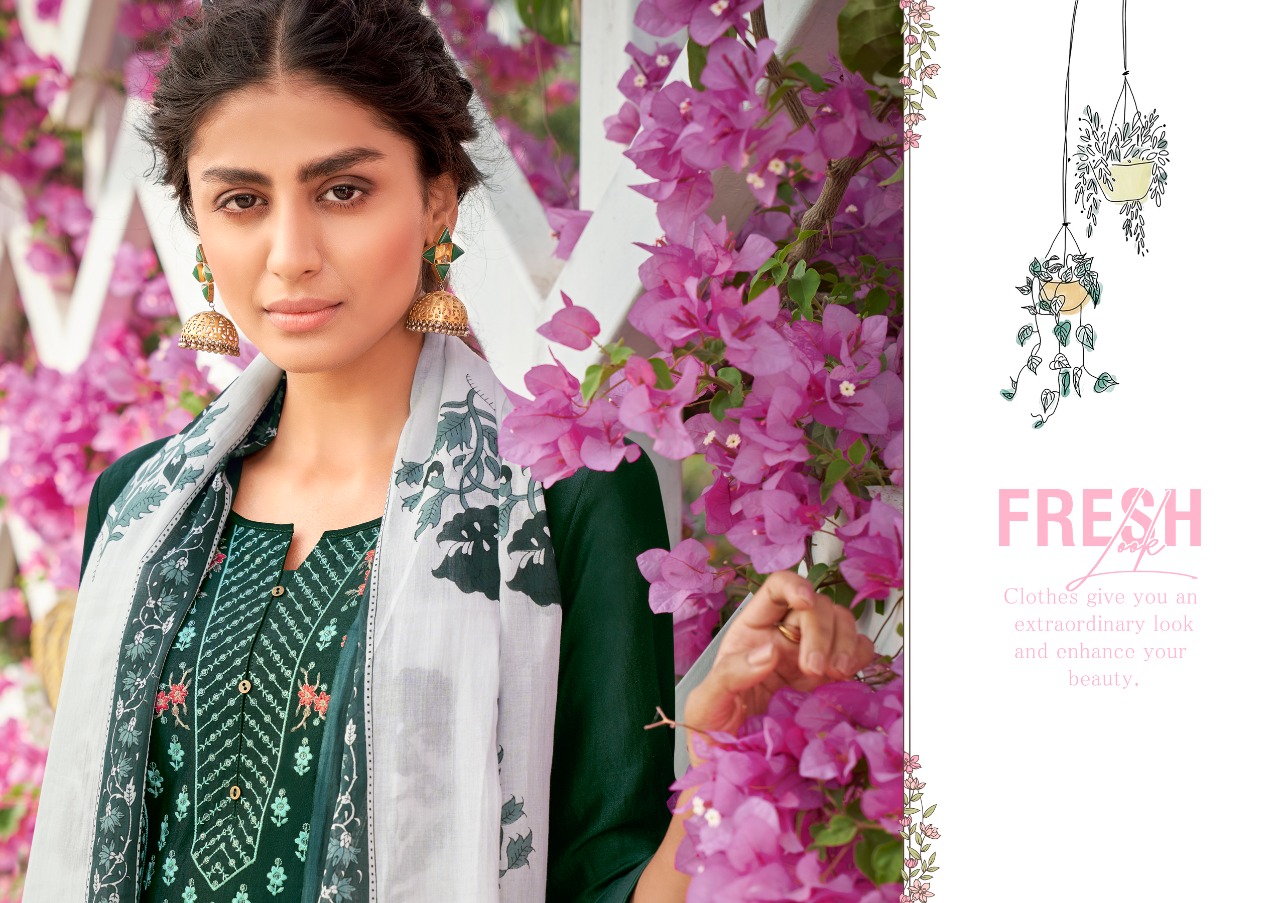 kajree fashion purika vol 3 silk classic trendy look kurti with pant and dupatta catalog