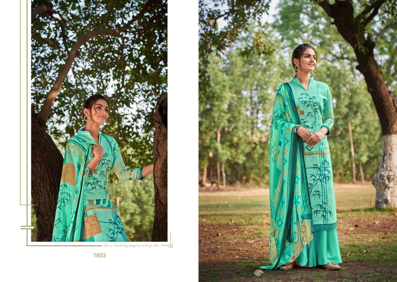 kay vee suits inara Pure Glace Cotton regal look salwar suit catalog