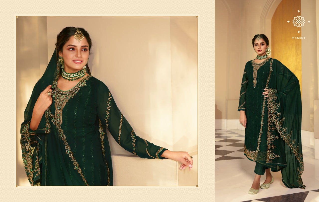 meera trendz zisa vol 67 georgget festive look salwar suit catalog