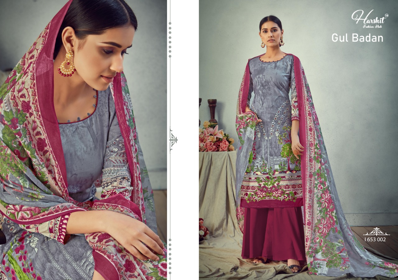 Harshit fashion hub  gulbadan affordable price salwar suits catalog