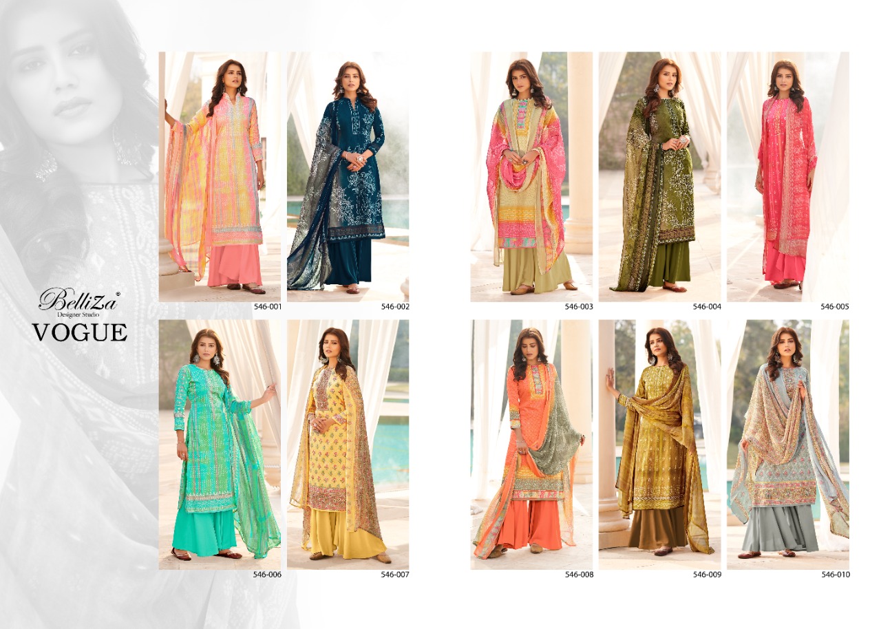 beliza desianer studio vogue cotton astonish look digital print salwar suit