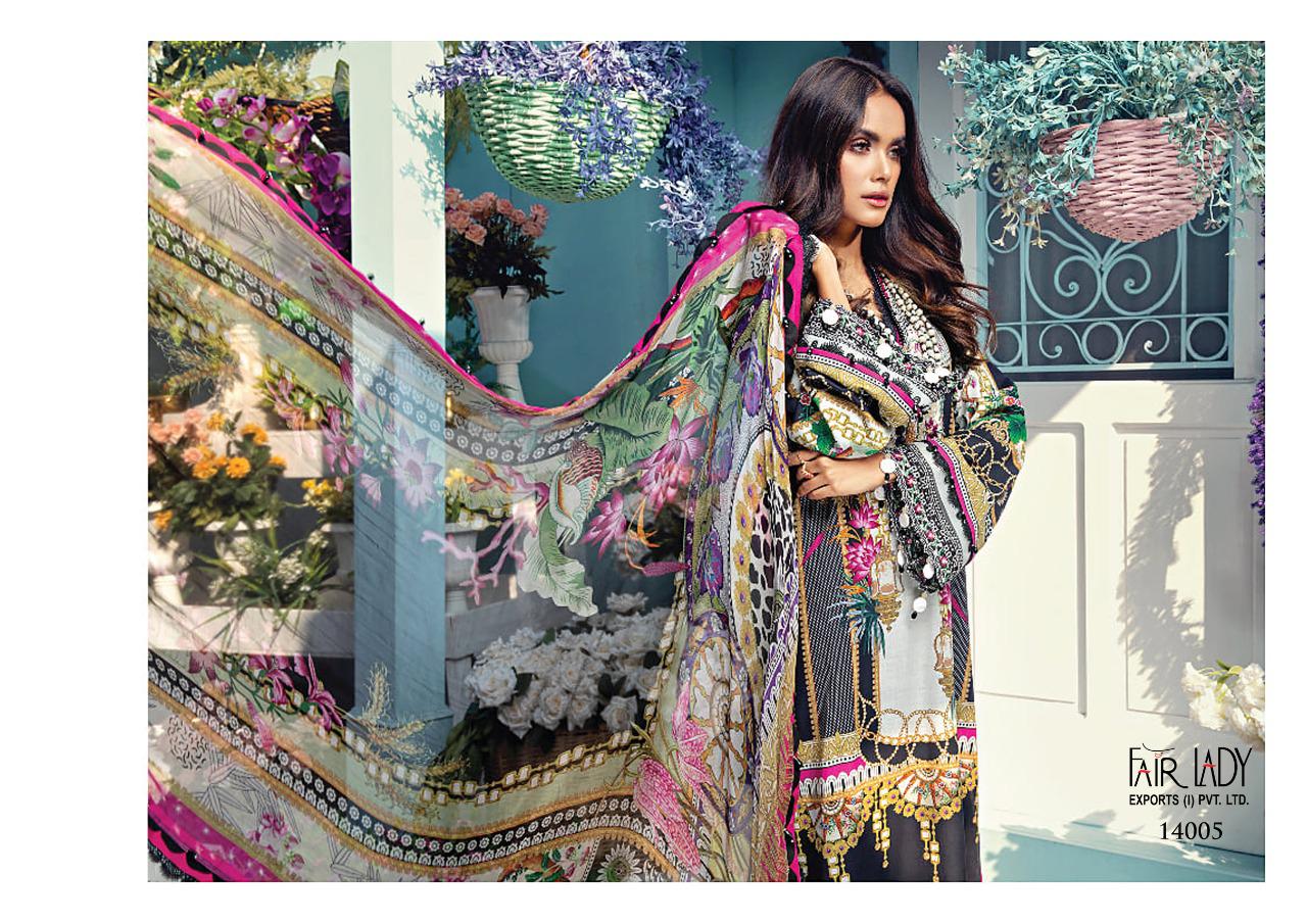 FAIRLADY  anaya embroidery collection lawn cotton astonishing style salwar suit siffon dupatta catalog