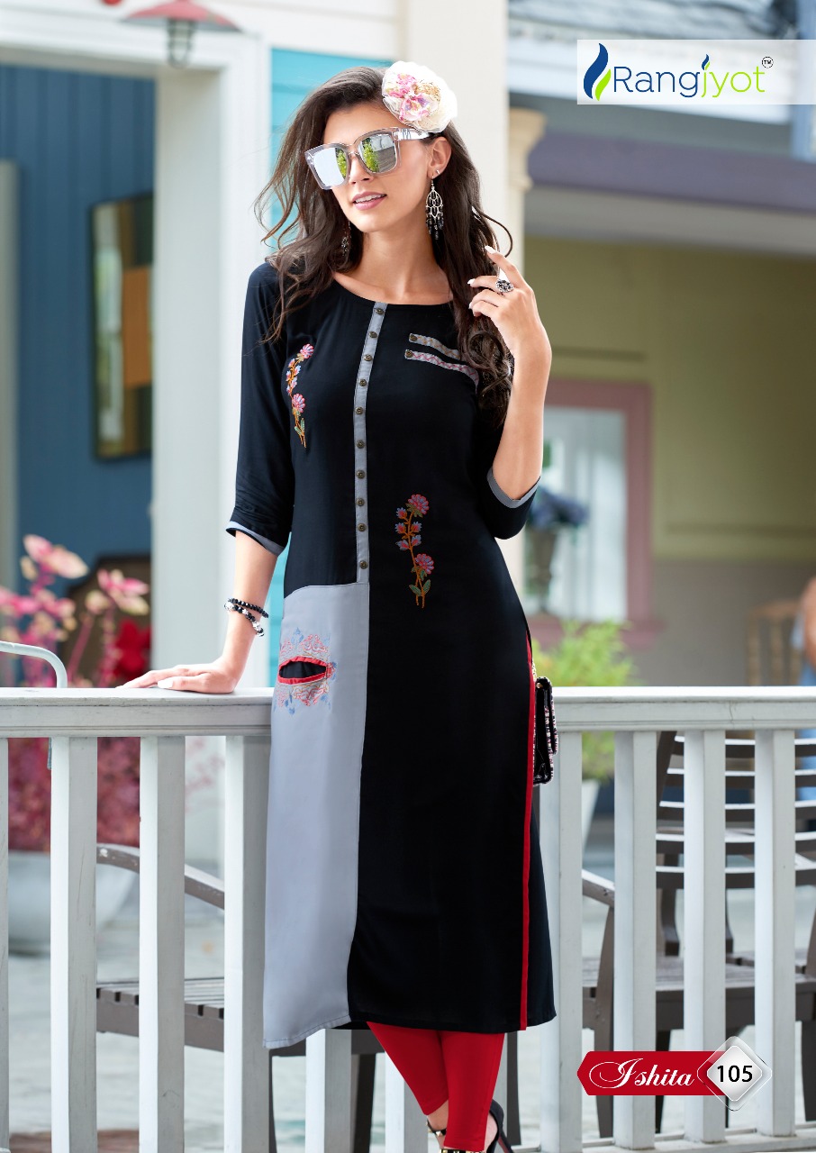 rangjyot ishita vol 1 casual ready to wear kurtis at wholesale rate
