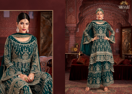 shivali fashion halime sultan fancy festive look indo western catalog