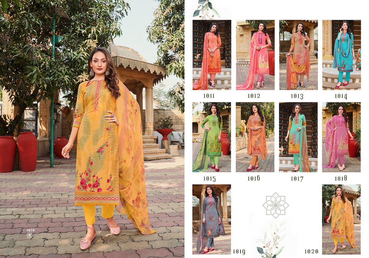 siyona ishana pure cambric Cotton exclusive print salwar suit catalog