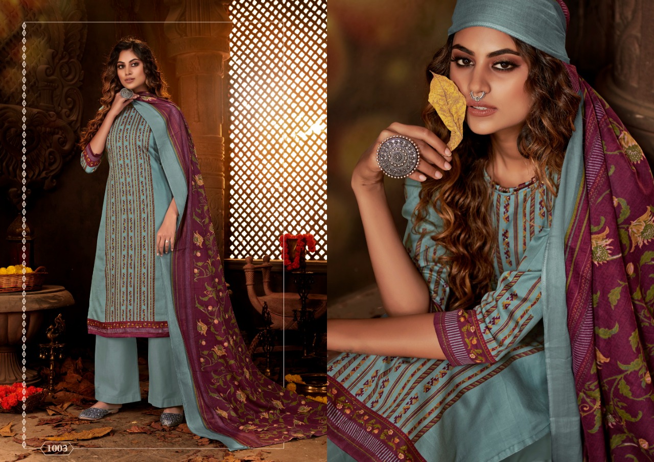 siyona sangini jam cotton innovative style salwar suit catalog