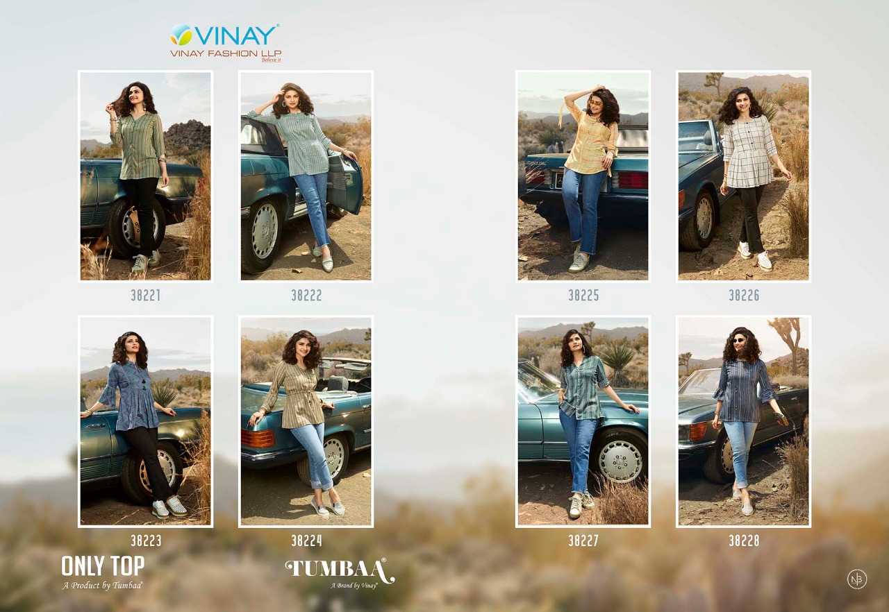 vinay fashion only top rayon decent look tops catalog