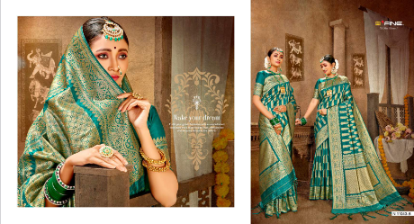 b fine paridhan silk decent look saree catalog