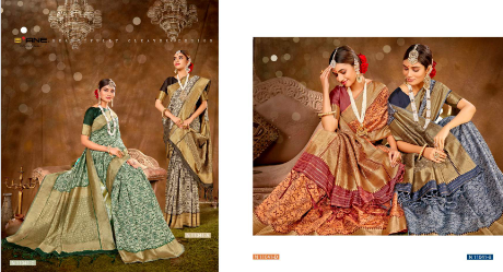 B fine sankalp silk regal look saree catalog