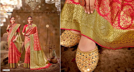 B fine sankalp silk regal look saree catalog