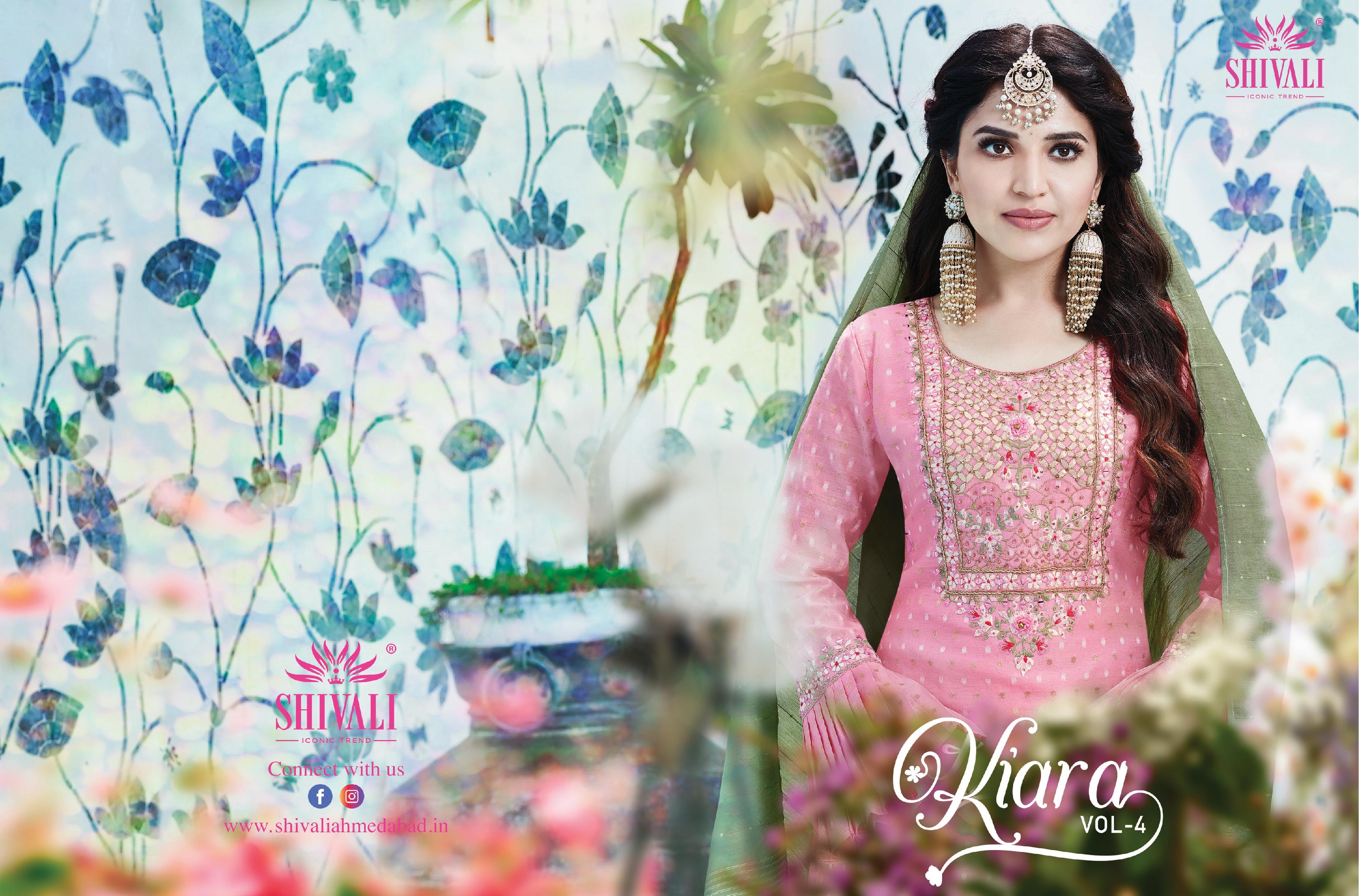 shivali fashion kiara Vol 4 fancy gorgeous look kurti catalog