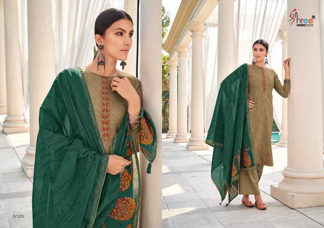 shree fab monark cotton exclusive print salwar suit catalog