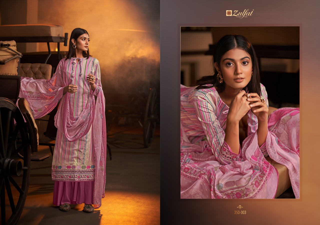 zulfat designer suits advika pure cotton classic trendy look salwar suit catalog