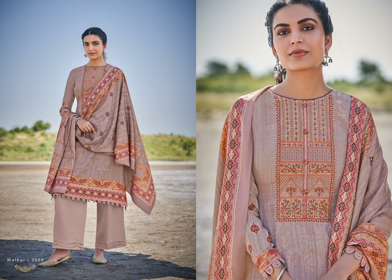 mumtaz arts malhar innovative style salwar suit catalog
