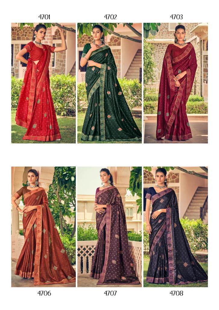 lt kashvi creation zaffran 2 vichitra beautiful print saree catalog