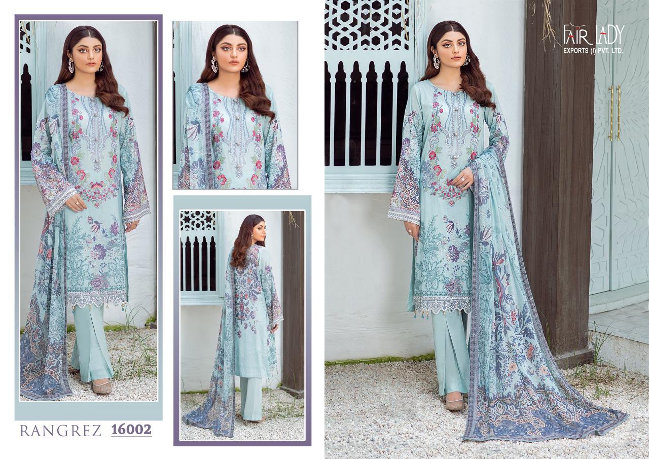 mumtaz arts fair lady rangrez cotton exclusive print salwar suit with chiffin dupatta  catalog