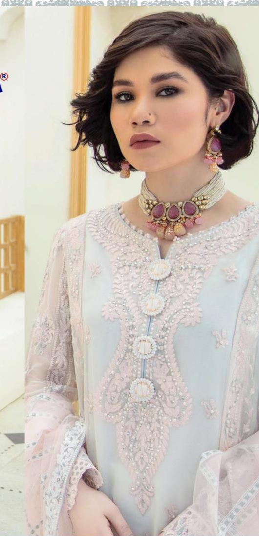 shanaya fashion rose bridal s 67 fox georgete gorgious look salwar suit singal
