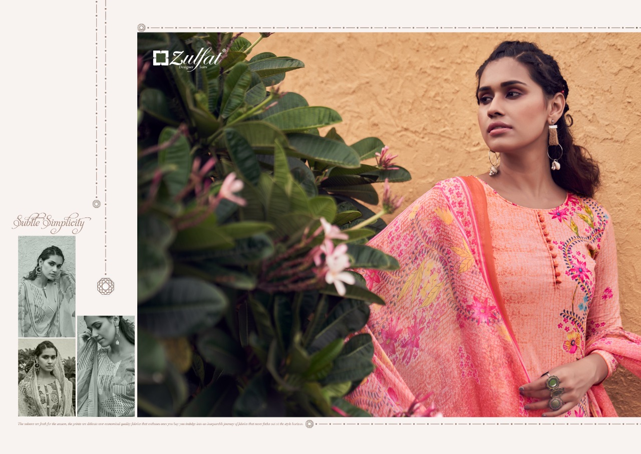 zulfat designer suits sigma pure cotton classic trendy look salwar suit catalog