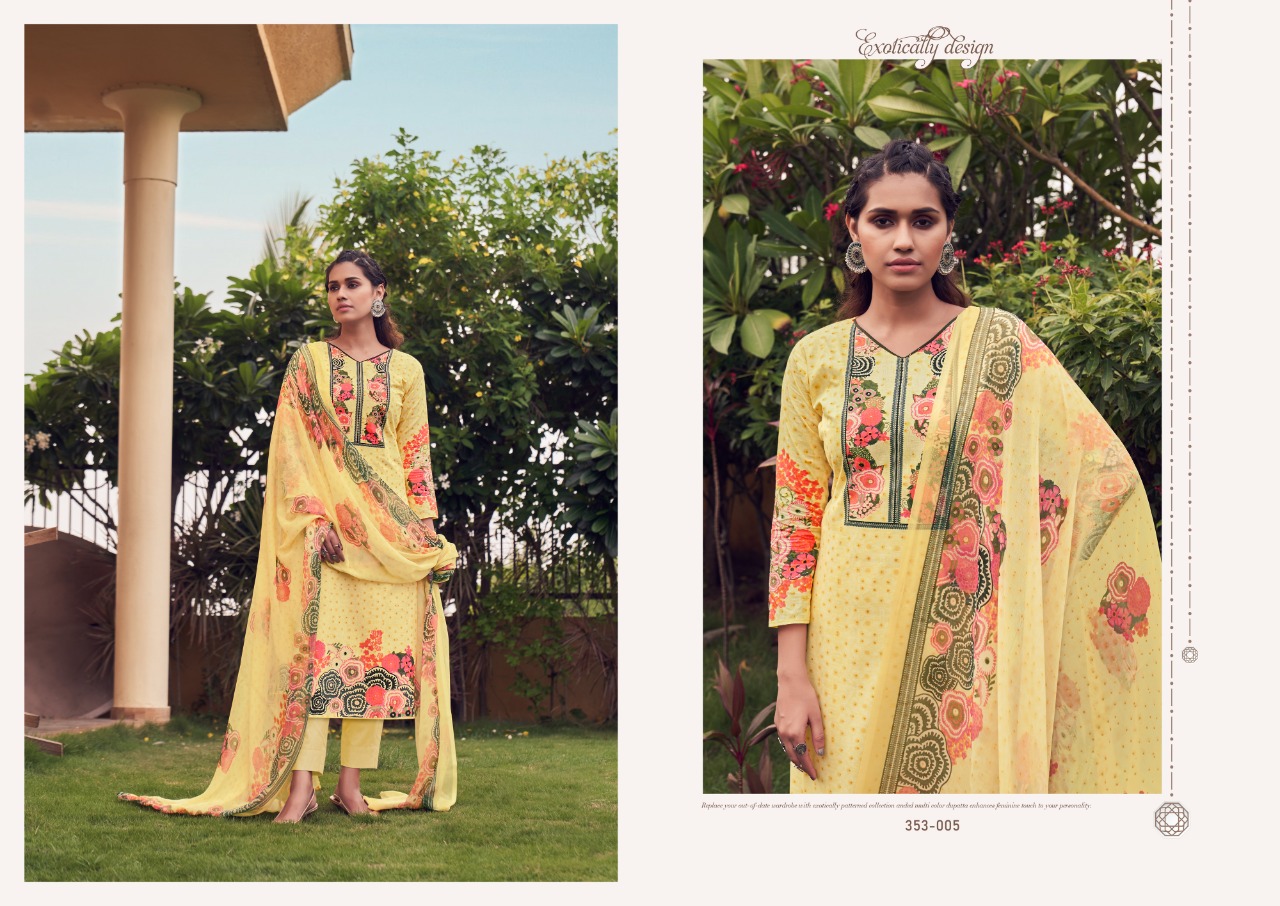 zulfat designer suits sigma pure cotton classic trendy look salwar suit catalog