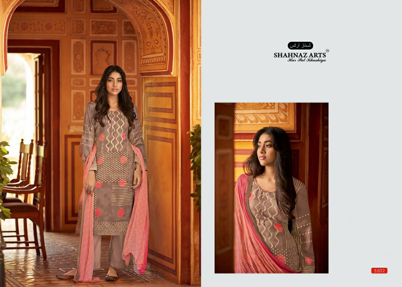 Shahnaz arts Gul bahar beautiful Salwar suits in wholesale prices