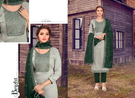 aadhya designer amisha viscose regal look salwar suit catalog