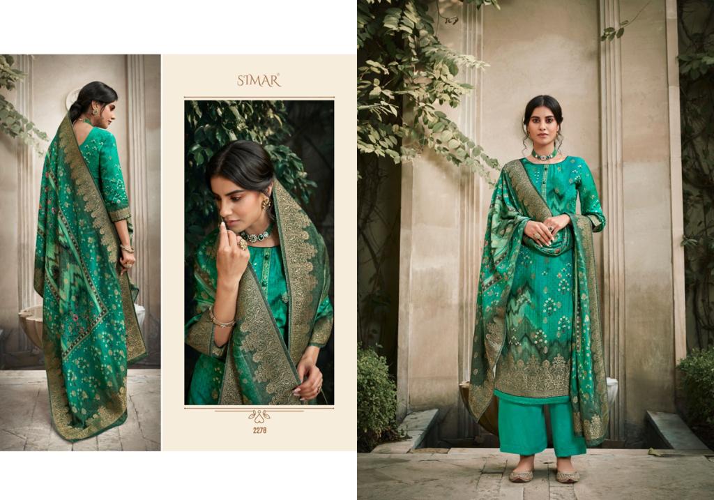 glossy the wild dola jaquard gorgeous look salwar suit catalog
