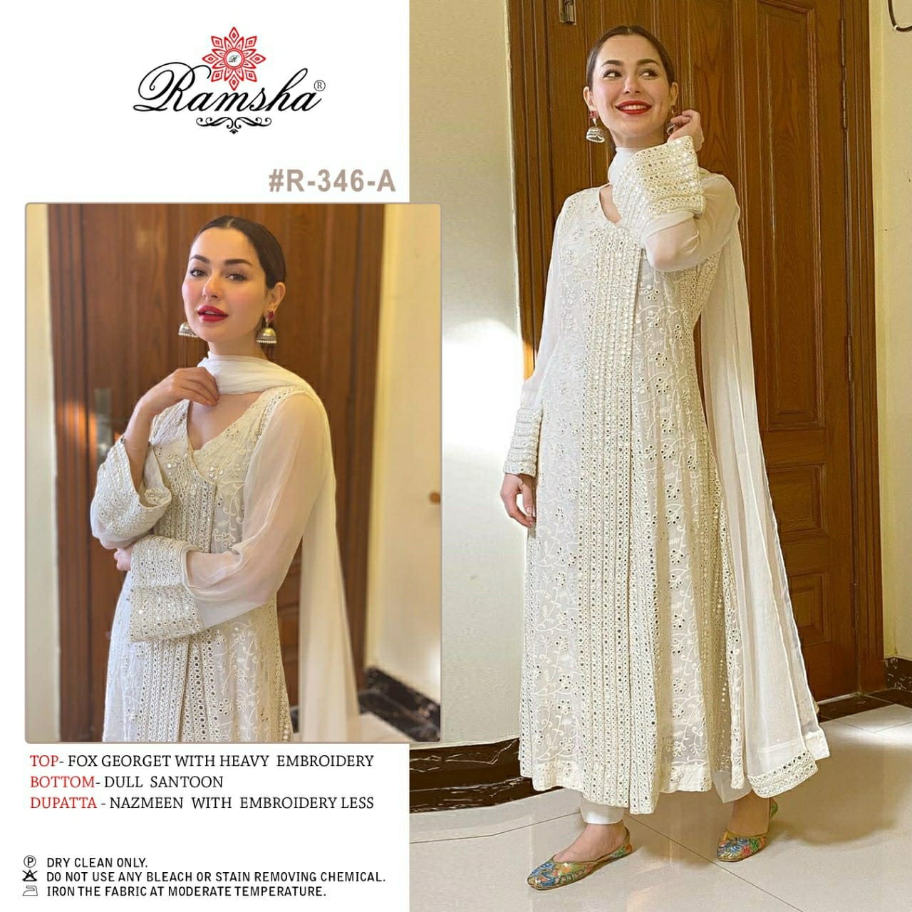 ramsha ramsha r 346 nx georget regal look salwar suit catalog