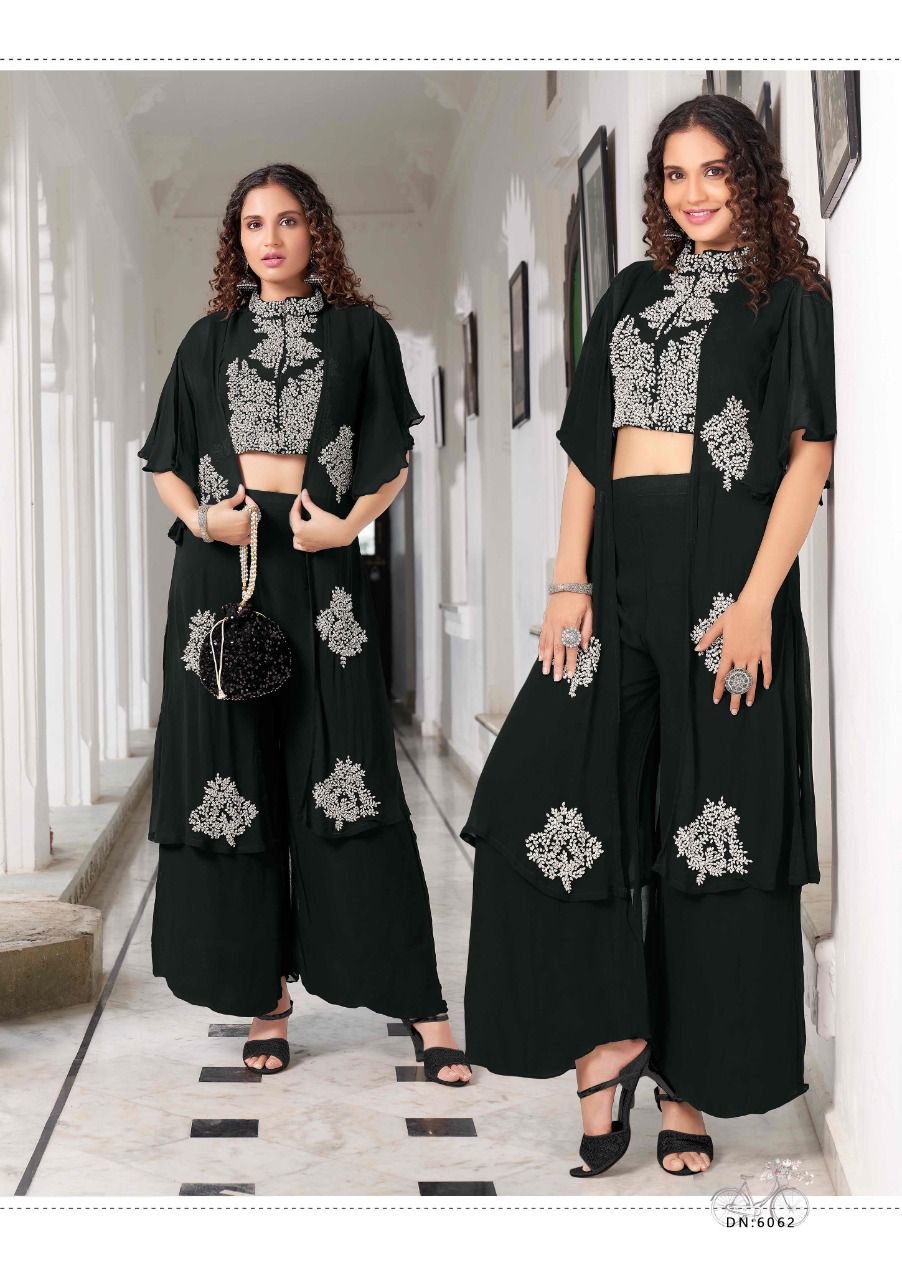 anju fabrics dastoor vol 2 viscose elegant stylish look indo western catalog