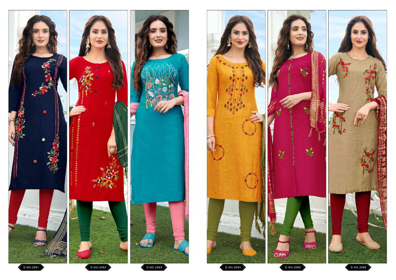 anju fabrics ishkiya vol 1 silk elegant top with dupatta catalog