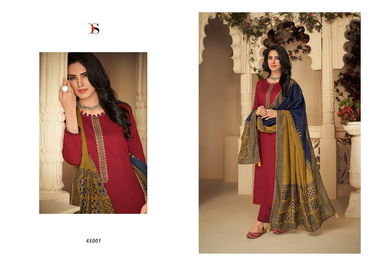 deepsy suit panghat 4 pashmina attrective look and colours salwar suit catalog