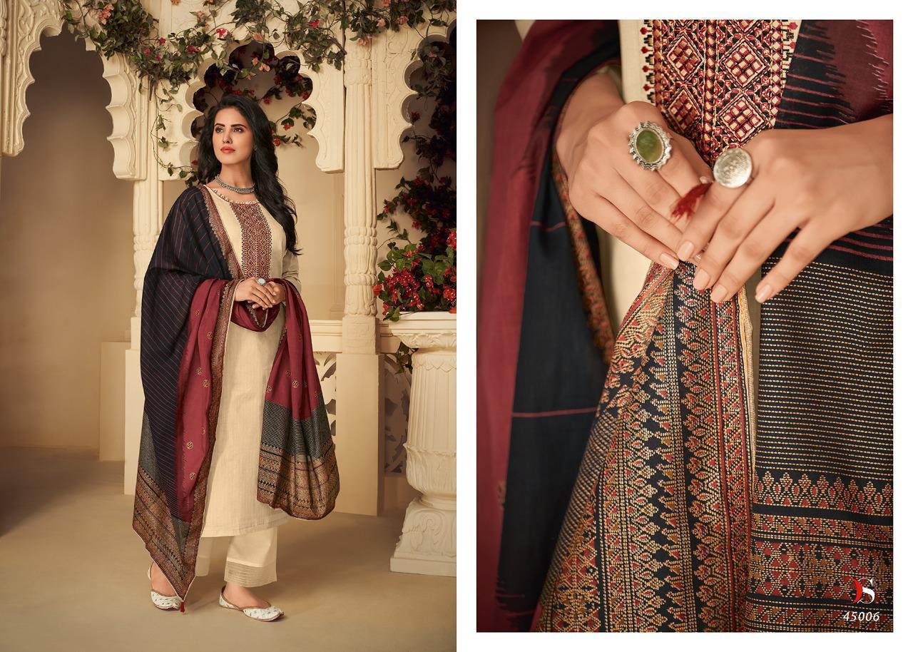 deepsy suit panghat 4 pashmina attrective look and colours salwar suit catalog