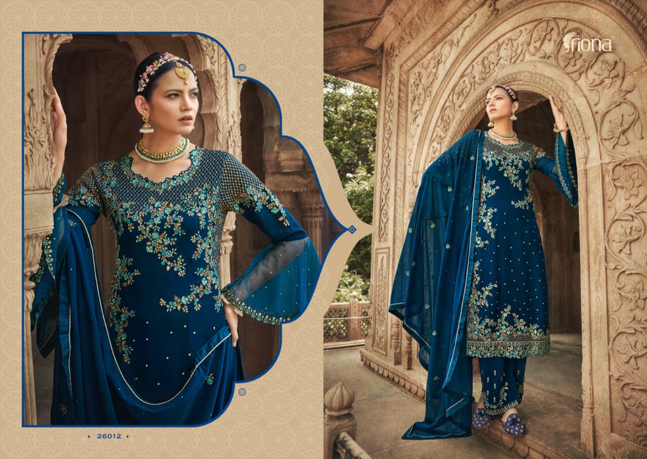 fiona navya vol 5 georgget elegant look salwar suit catalog