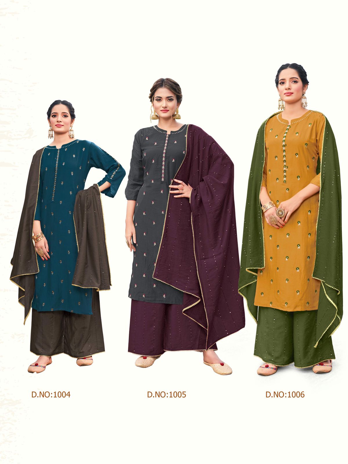 rijiya trends surili vol 2 viscose new and modern style kurti with pant dupatta catalog
