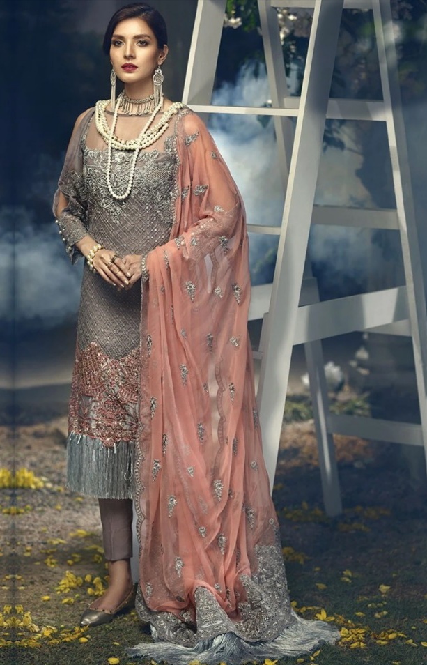 shanaya fashion rose bridal s 61 fox georgete gorgious look salwar suit singal