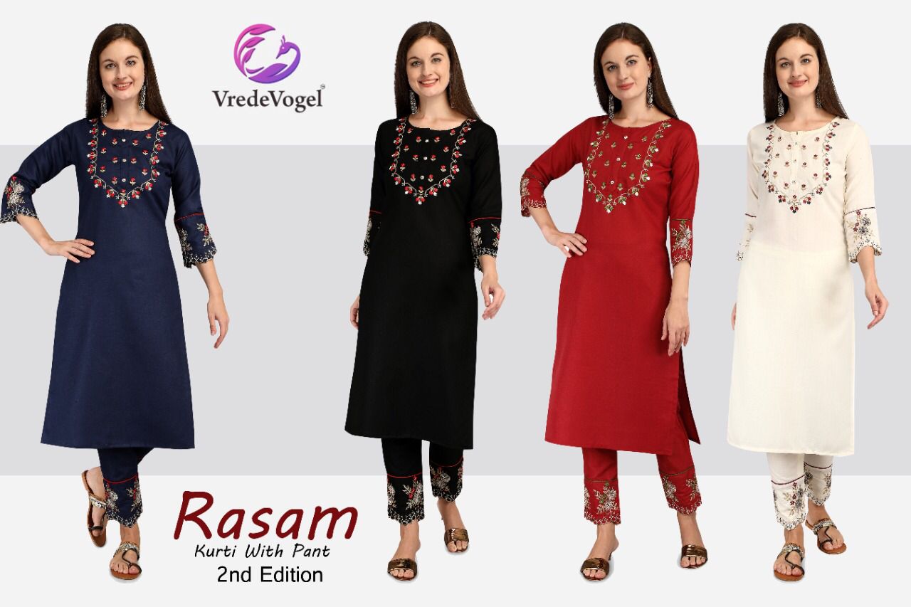 tc rasam 2 cotton authentic fabric top with bottom  catalog