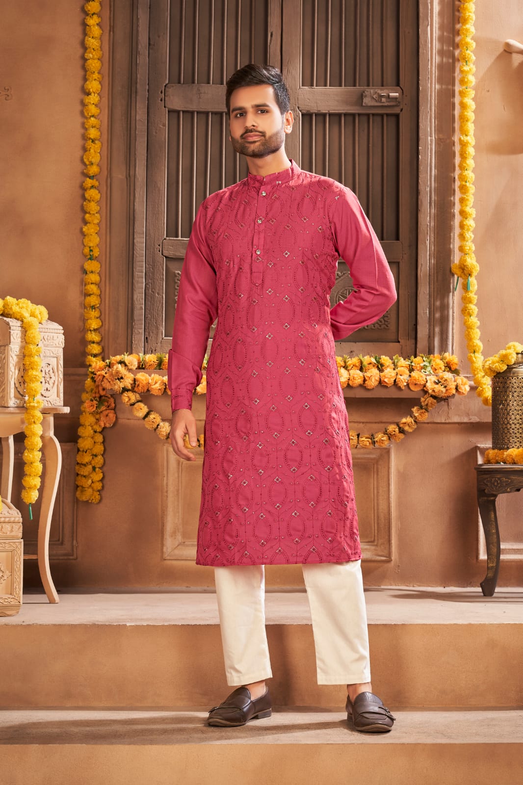 Sukanya Fashion Royal Couple V 7 cotton astonnishing style combo of Kurta with Pants and Kurti with Pants Dupatta catalog