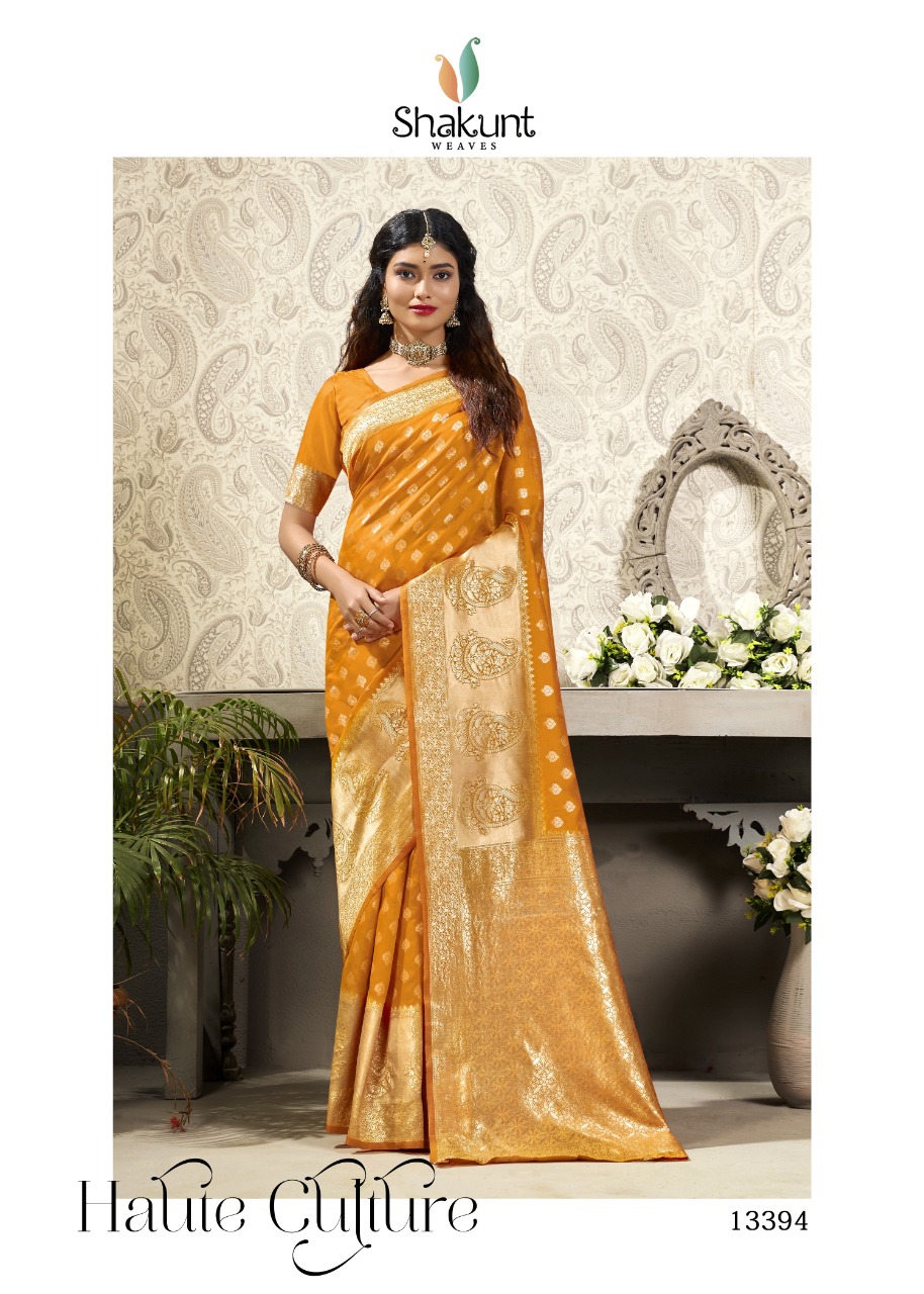 shakunt weaves madhyam art silk gorgeous look saree catalog
