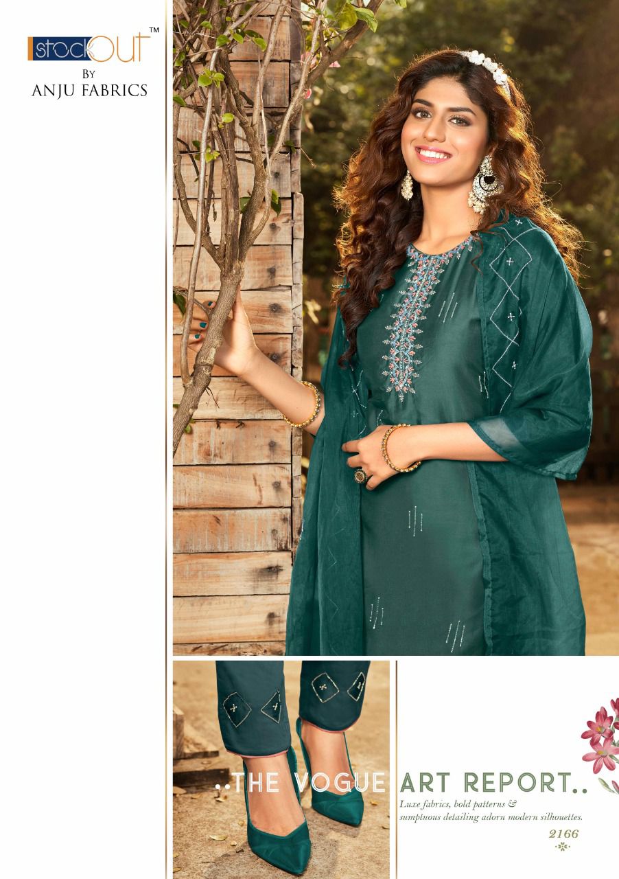 anju fabrics ghunghat vol 4 l 2 viscose regal look kurti bottom with dupatta catalog