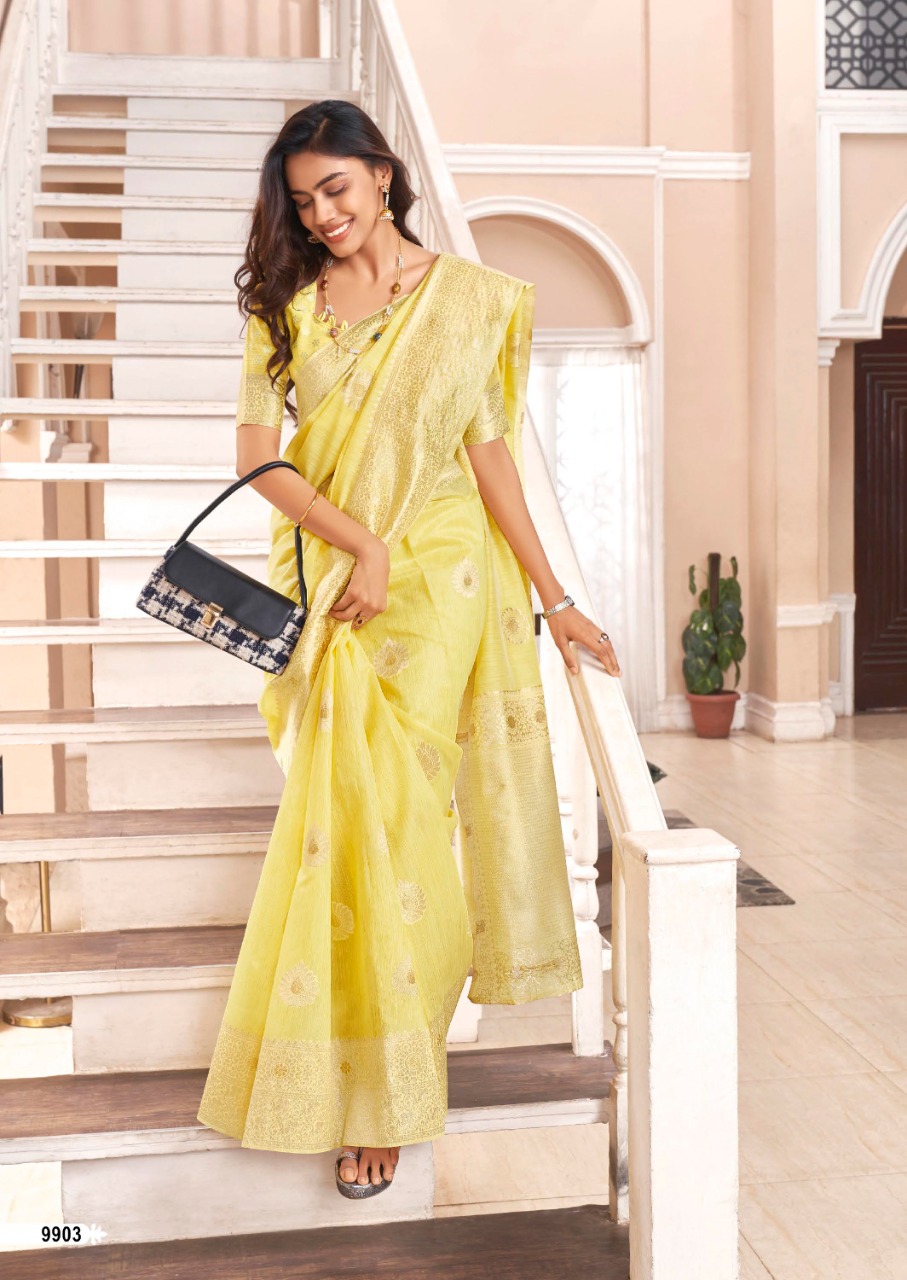 lt revanta creation jugni  cotton regal look saree catalog
