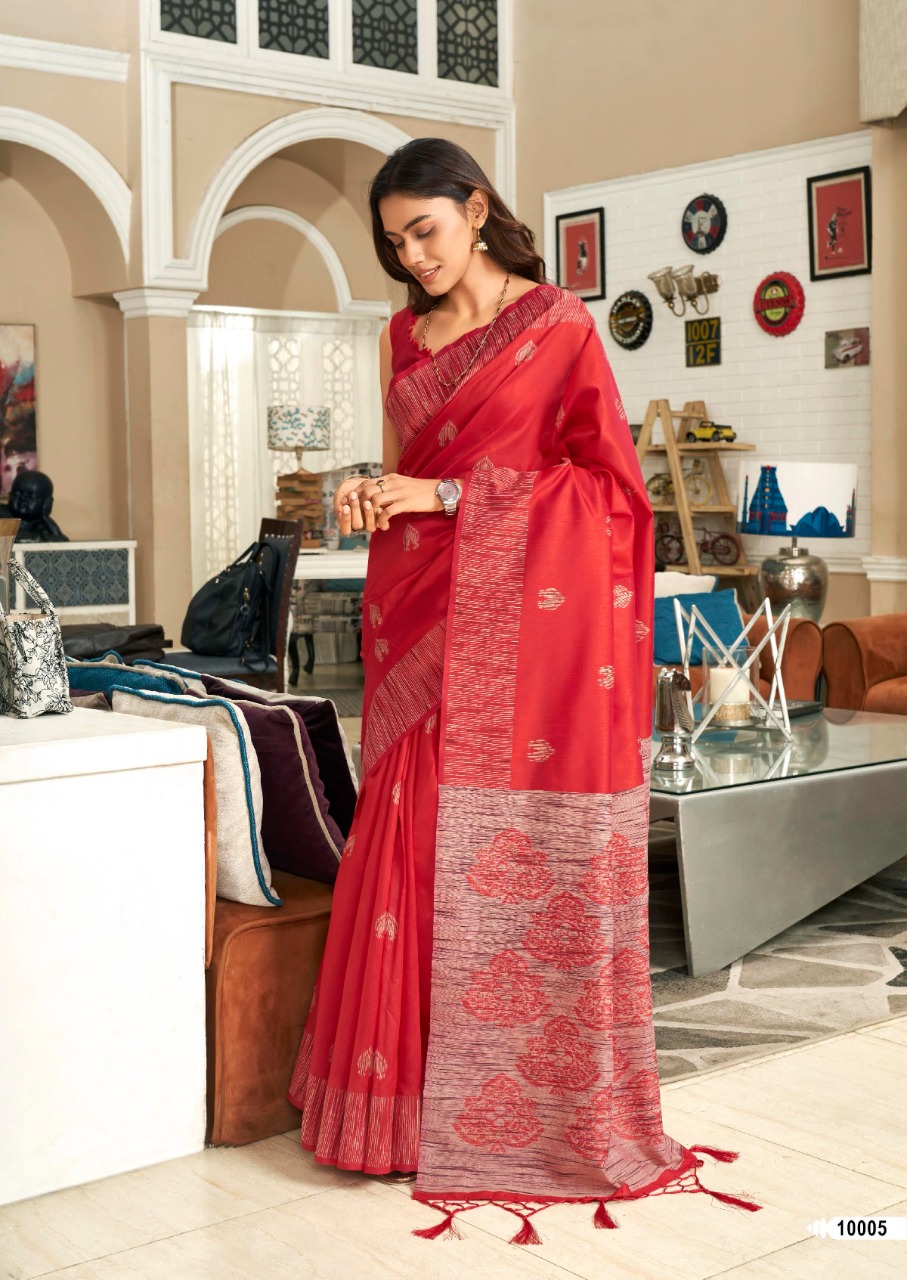 lt revanta creation simran silk regal look saree catalog