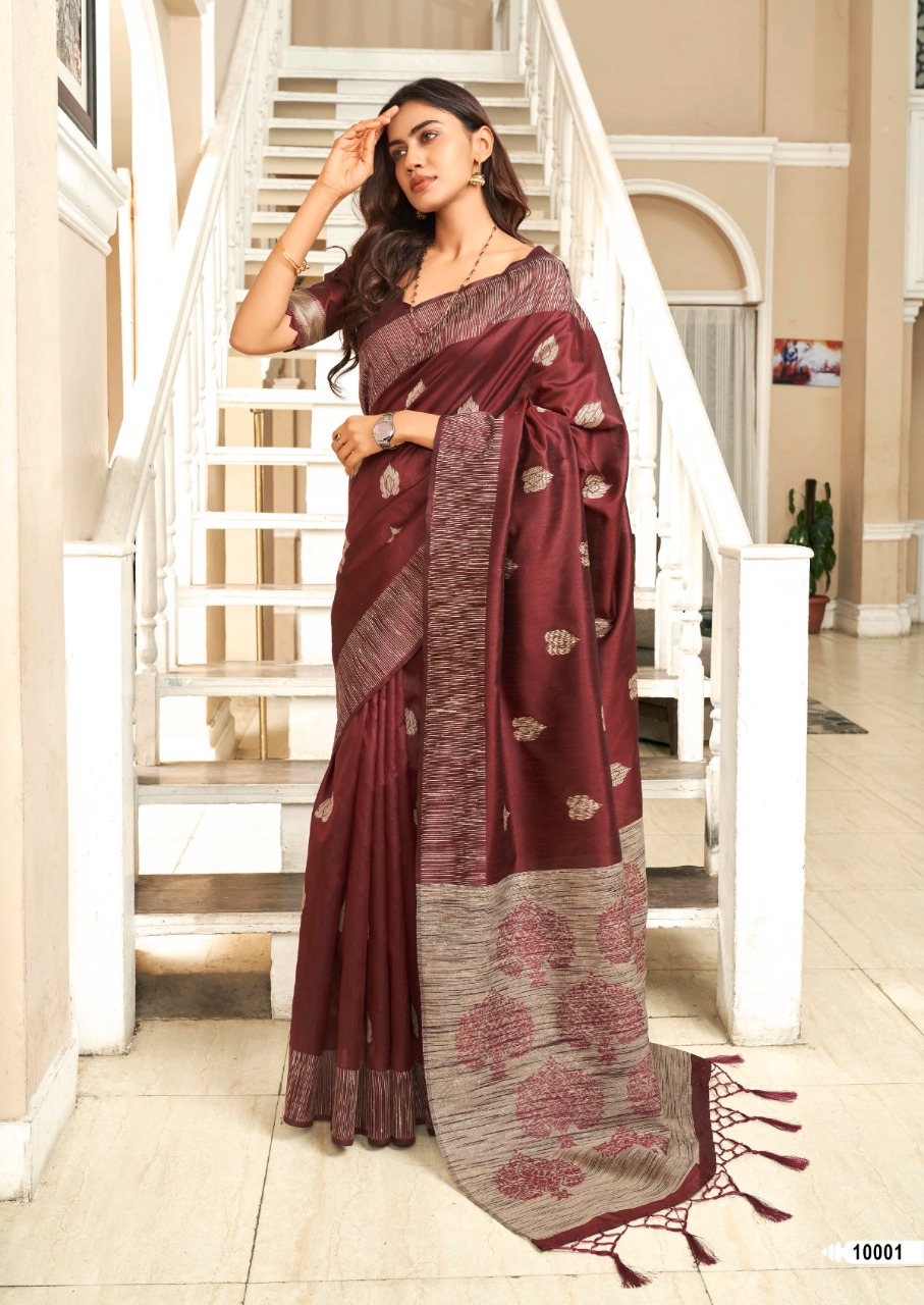 lt revanta creation simran silk regal look saree catalog