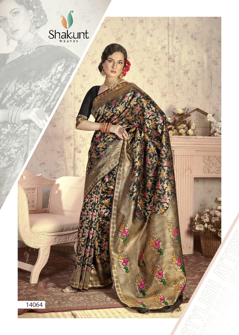 shakunt weaves rajkanya silk astonishing saree catalog