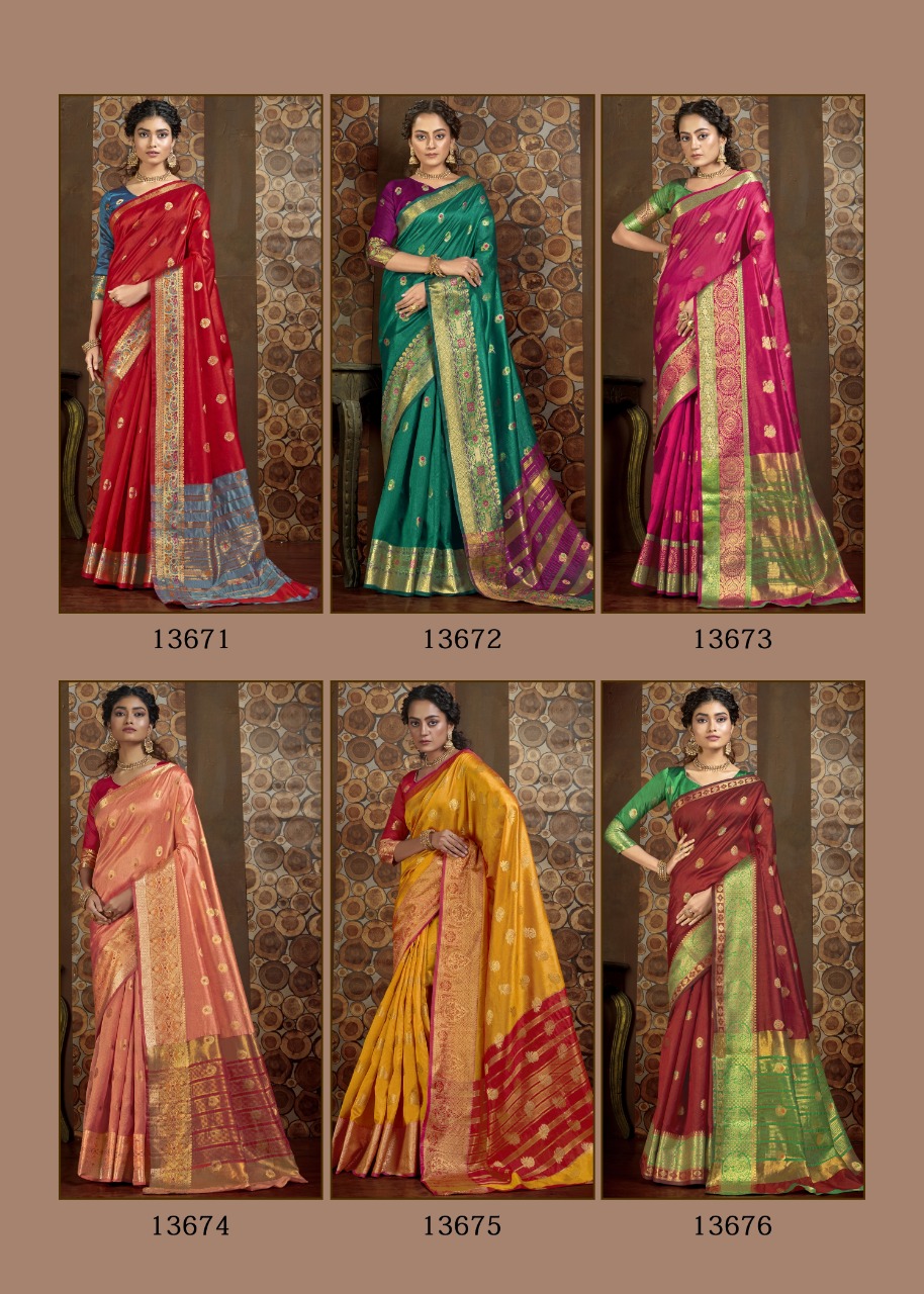 shakunt weaves yanshika cotton catchy look saree catalog