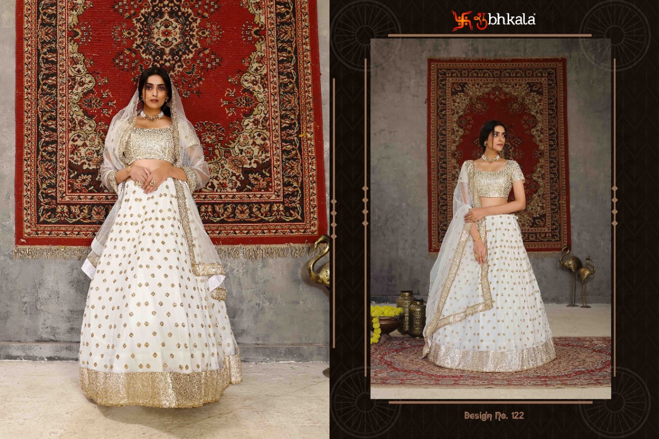 shubhkala girlish vol 1 net astonishing look lehngha choli catalog