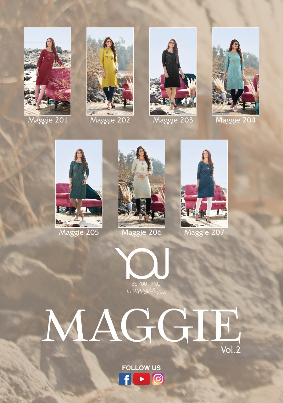 wanna Maggie 2 rayon elegant top with pant catalog