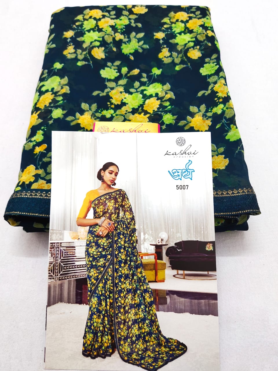 lt kashvi creation arth weightless astonishing print saree catalog